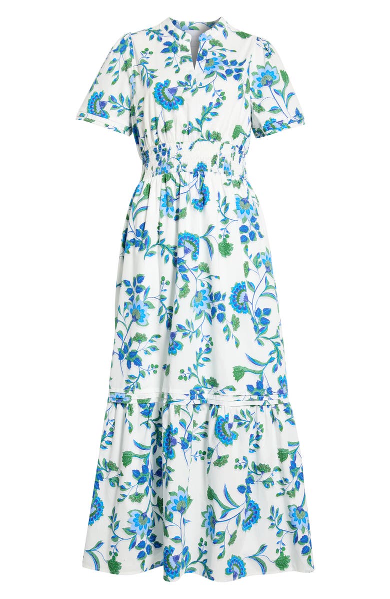 SUGARLIPS Samara Floral Print A-Line Dress, Main, color,