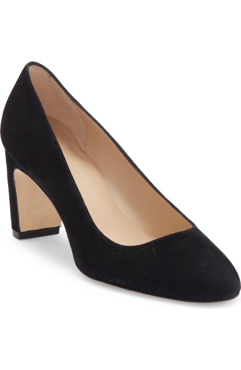 Stuart Weitzman Vida 75 Pump, Main, color, Black