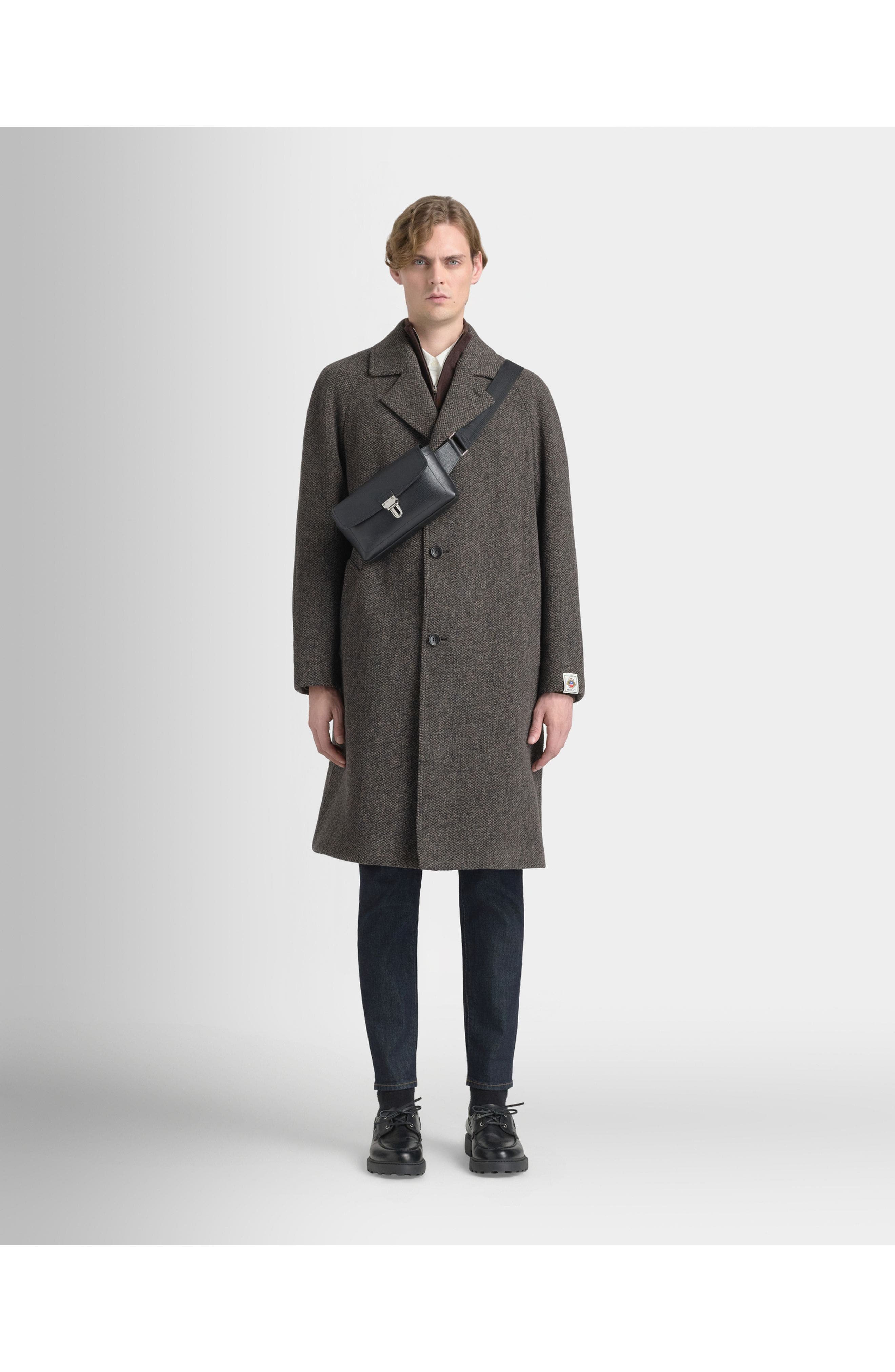 Bally Capitol Belt Bag, Alternate, color, Black