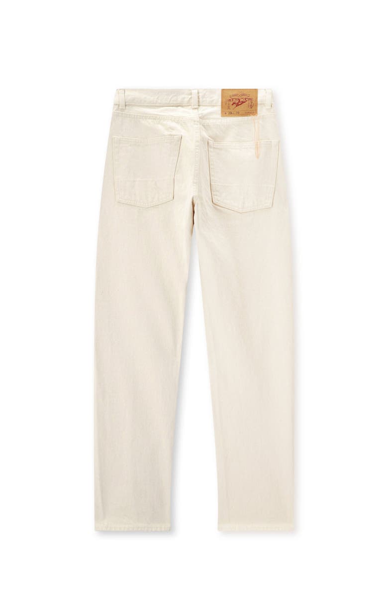 Fortela Johnj Japan Selvedge 5-Pocket Regular Fit Ecrù Denim, Alternate, color, Off White