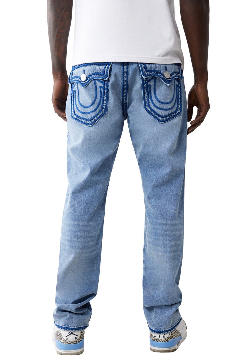 Ricky Rope Stitch Flap Straight Leg Jeans (Men) | Nordstrom