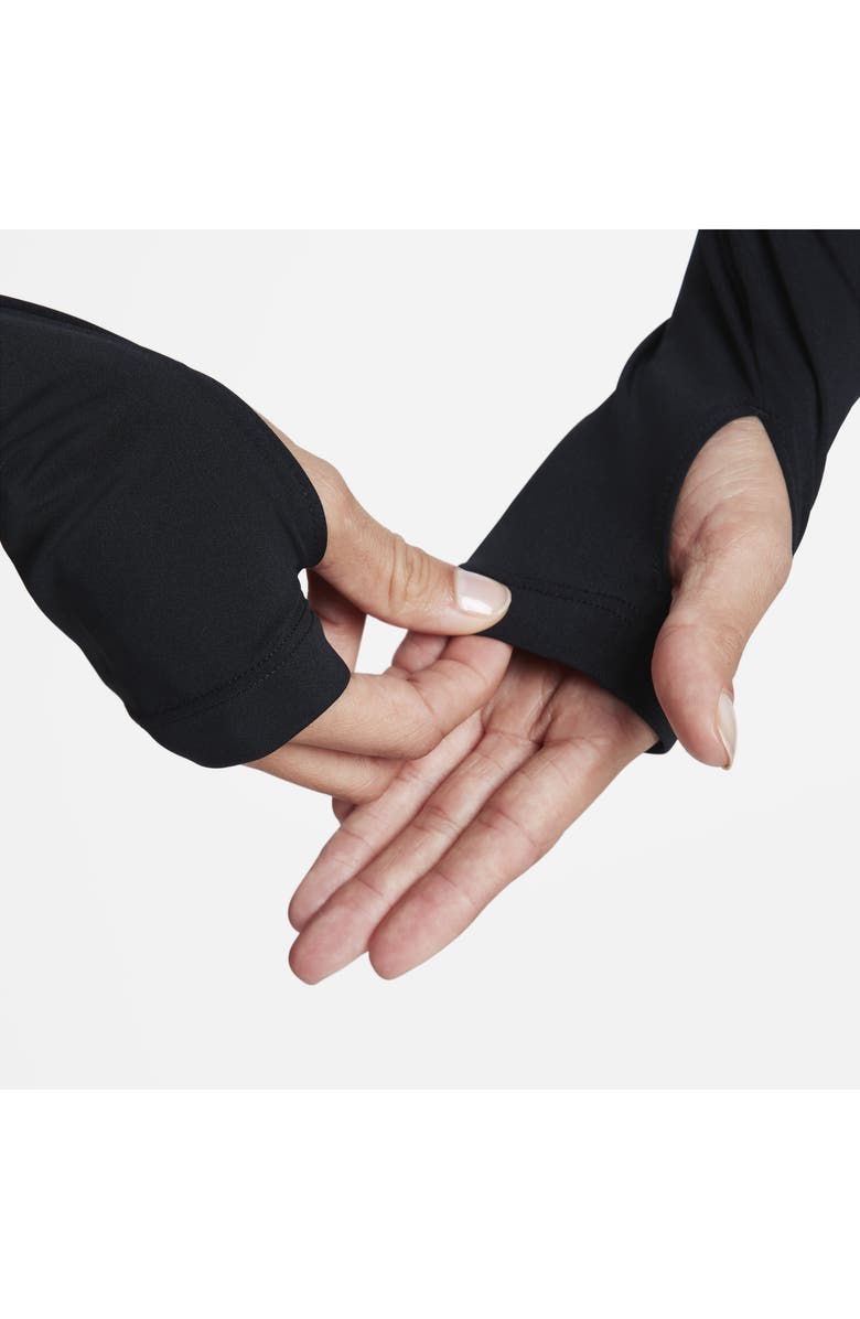 Nike Pro Dri-FIT Long Sleeve Crop Top, Alternate, color,