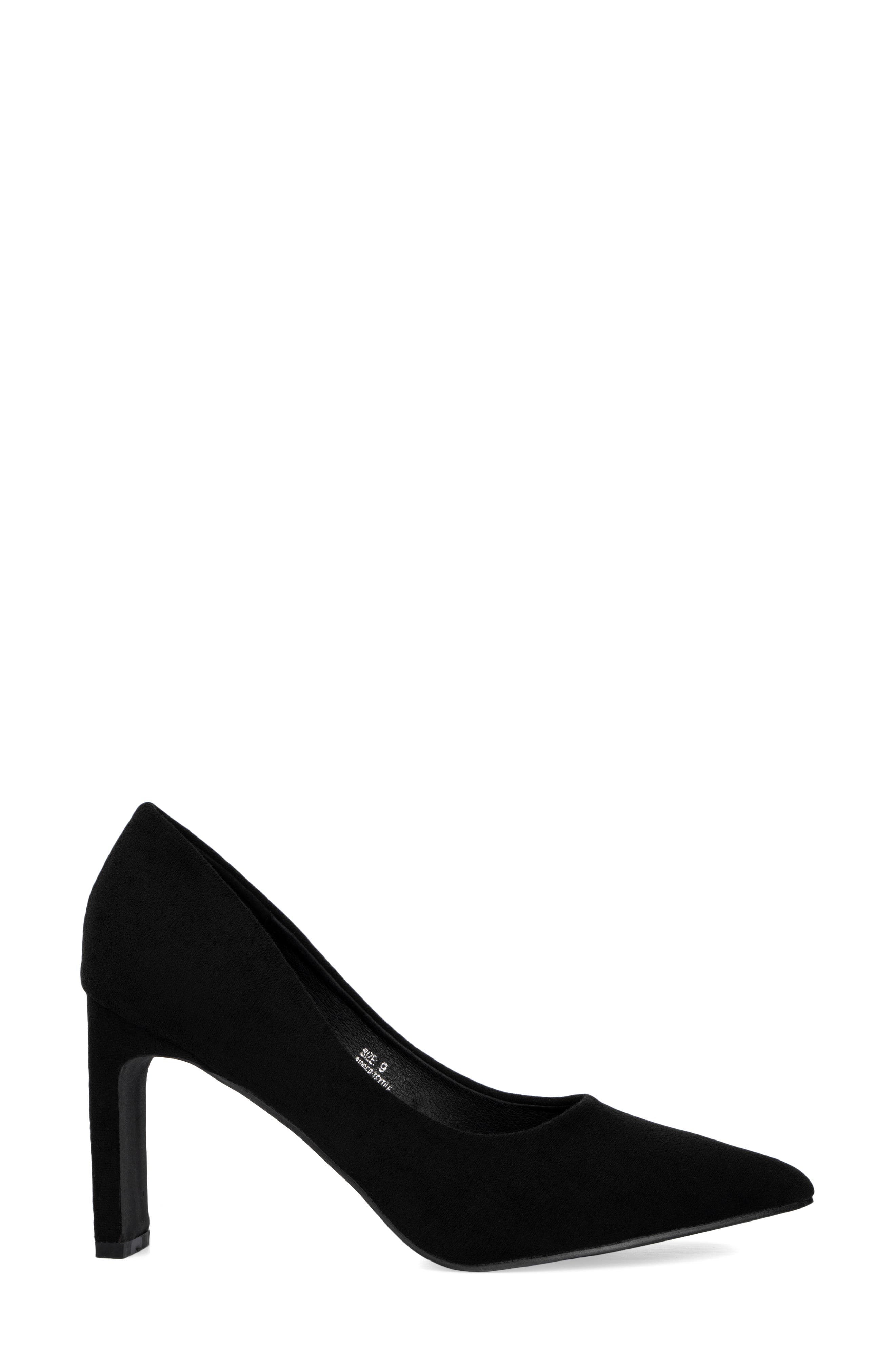 NEW YORK AND COMPANY Luisa Pointed Toe Pump, Alternate, color, Black