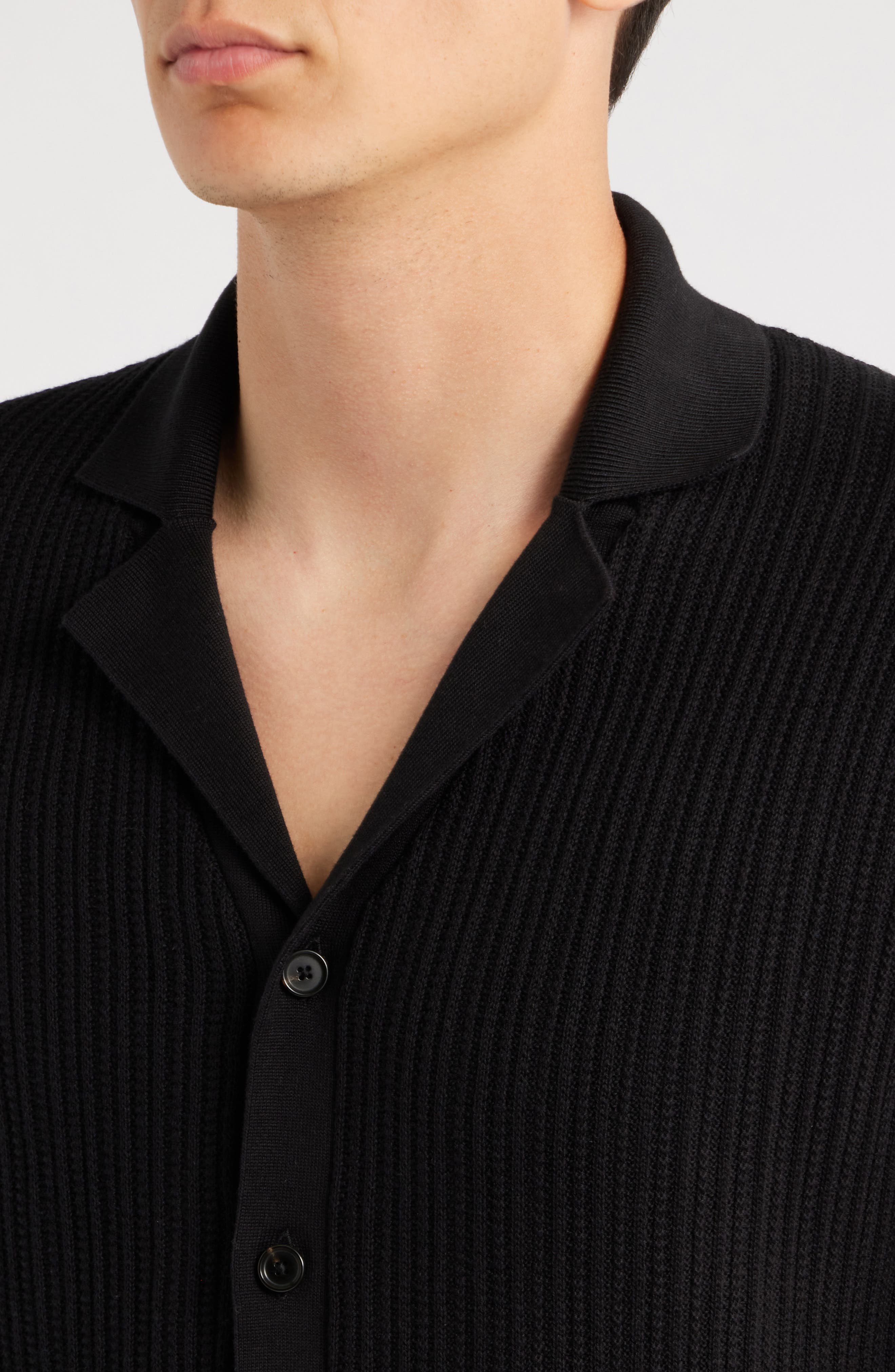 Мужские кардиганы BOSS Lomaro Short Sleeve Cardigan — фото 4