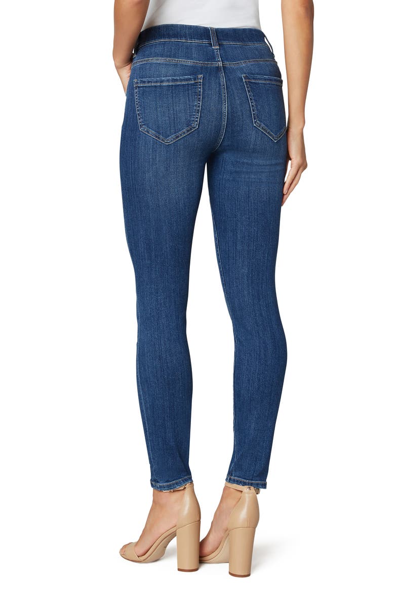 Liverpool Gia Glider Pull-On Ankle Skinny Jeans, Alternate, color, CHARLESTON