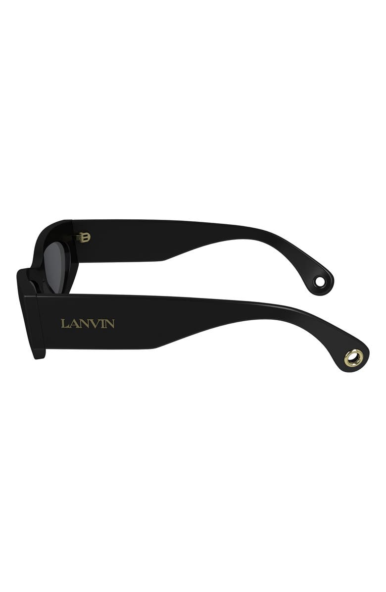 Lanvin 52mm Signature Cat Eye Sunglasses, Alternate, color,