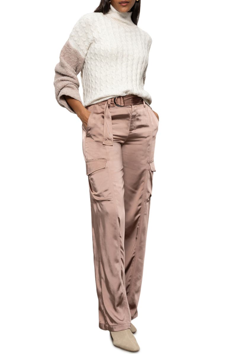 Sanctuary Mixed Media Sweater, Alternate, color,