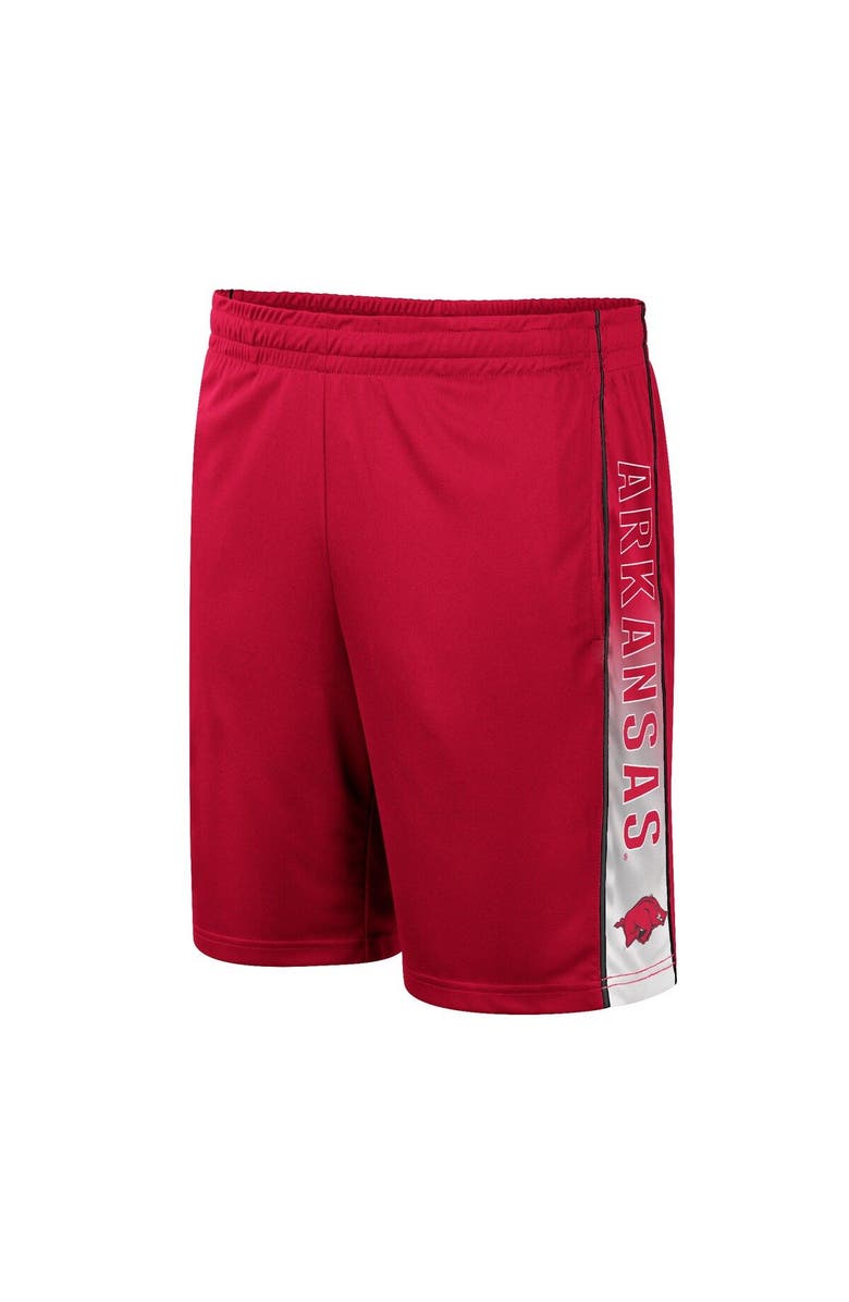 COLOSSEUM Men's Colosseum Cardinal Arkansas Razorbacks Lazarus Shorts, Alternate, color,