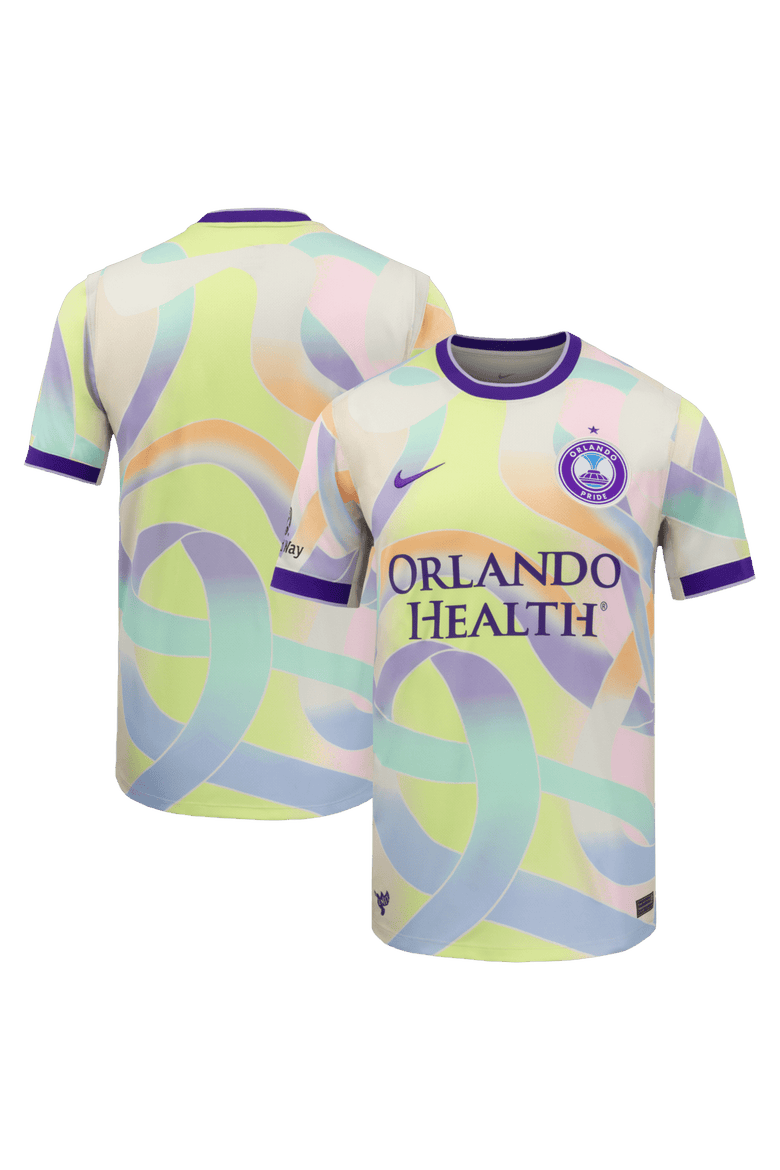 Men's Nike Yellow Orlando Pride 2026 Secondary Stadium Replica Jersey, Main, color, Yellow