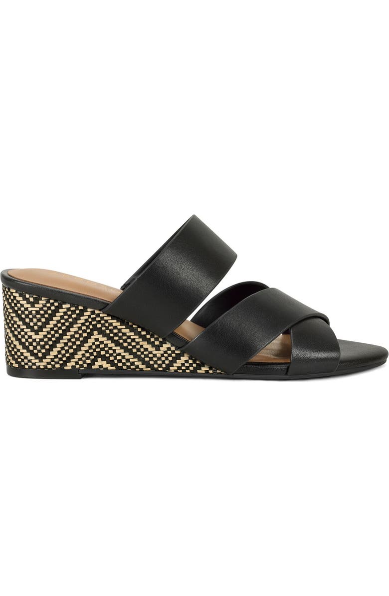 Aerosoles Westfield Leather Wedge Mule - Wide Width Available, Alternate, color,