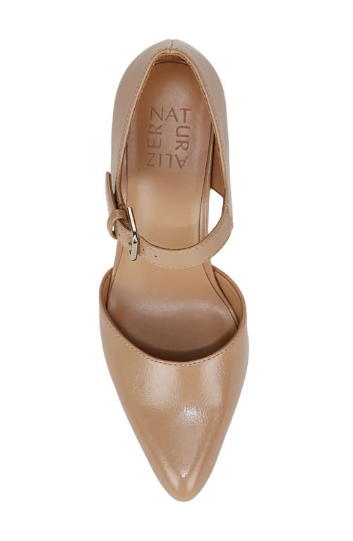 Naturalizer Pixie Mary Jane Pump In Taupe Faux Leather