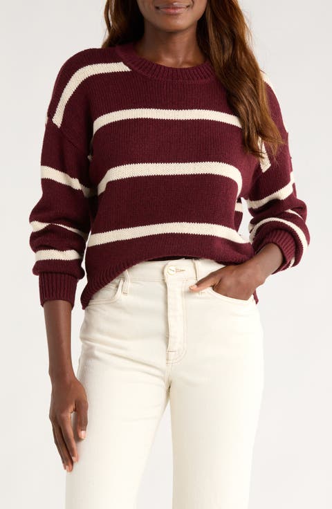 Berkeley Stripe Merino Wool Blend Sweater