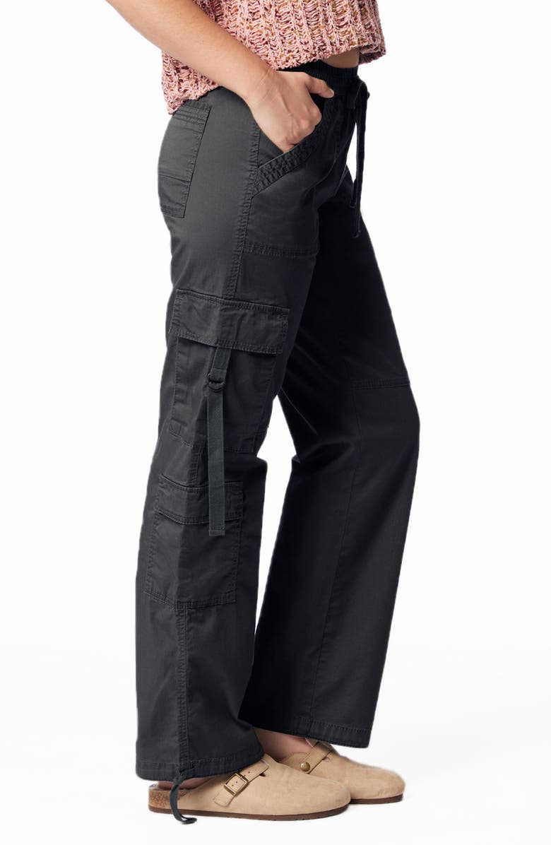 SUPPLIES BY UNIONBAY Trevor Straight Leg Cargo Pants, Alternate, color, Black