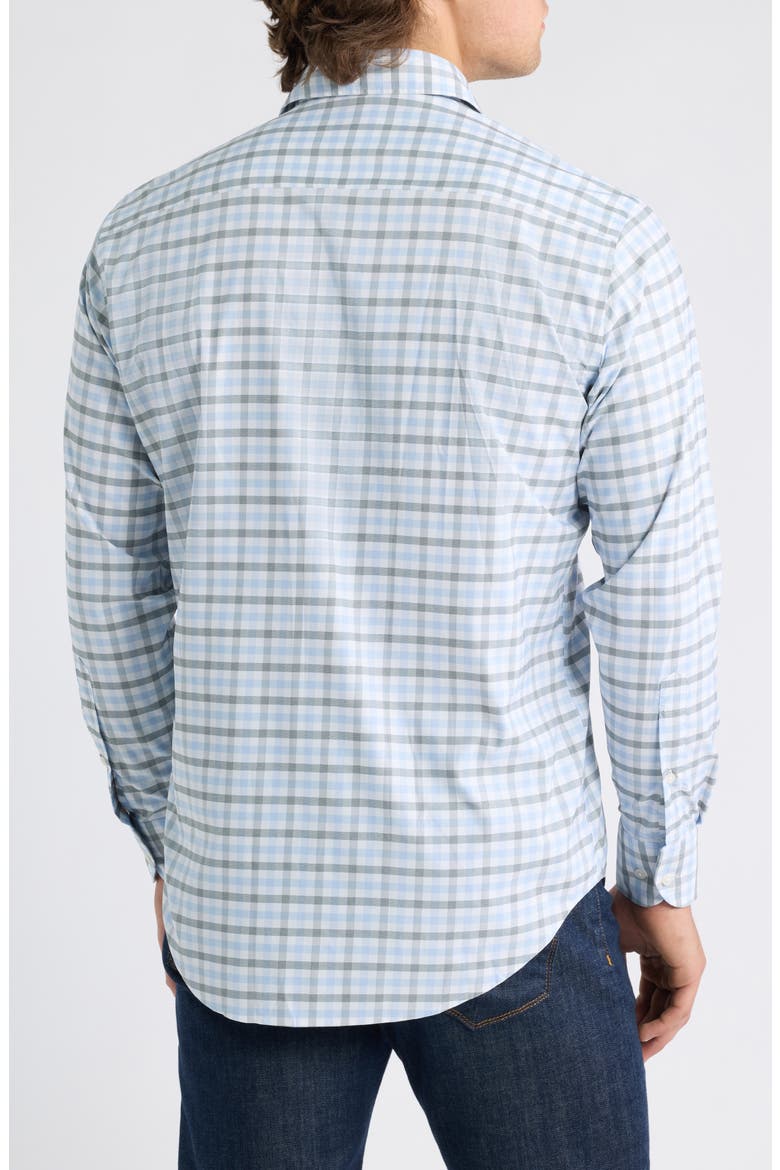 Lucas Performance Twill Sport Shirt, Alternate, color, WHITE