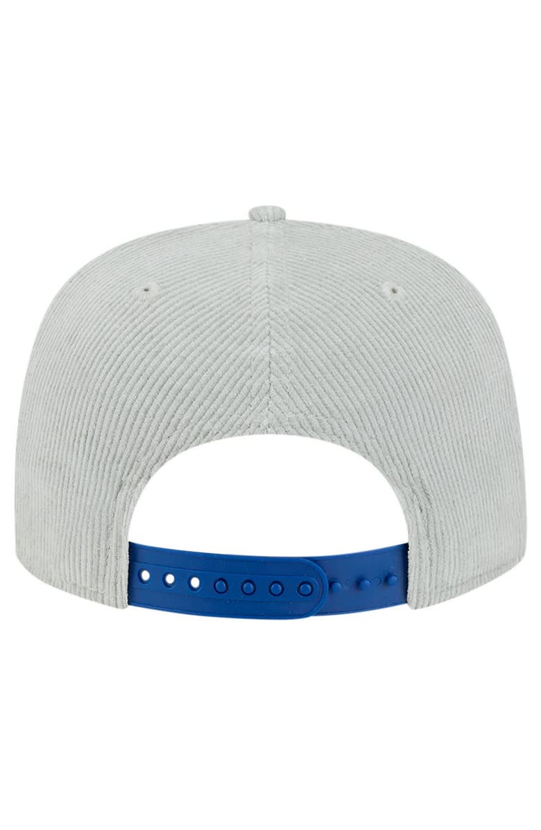 New Era Men's New Era Gray Toronto Blue Jays Corduroy Golfer Snapback Hat, Alternate, color, Gray