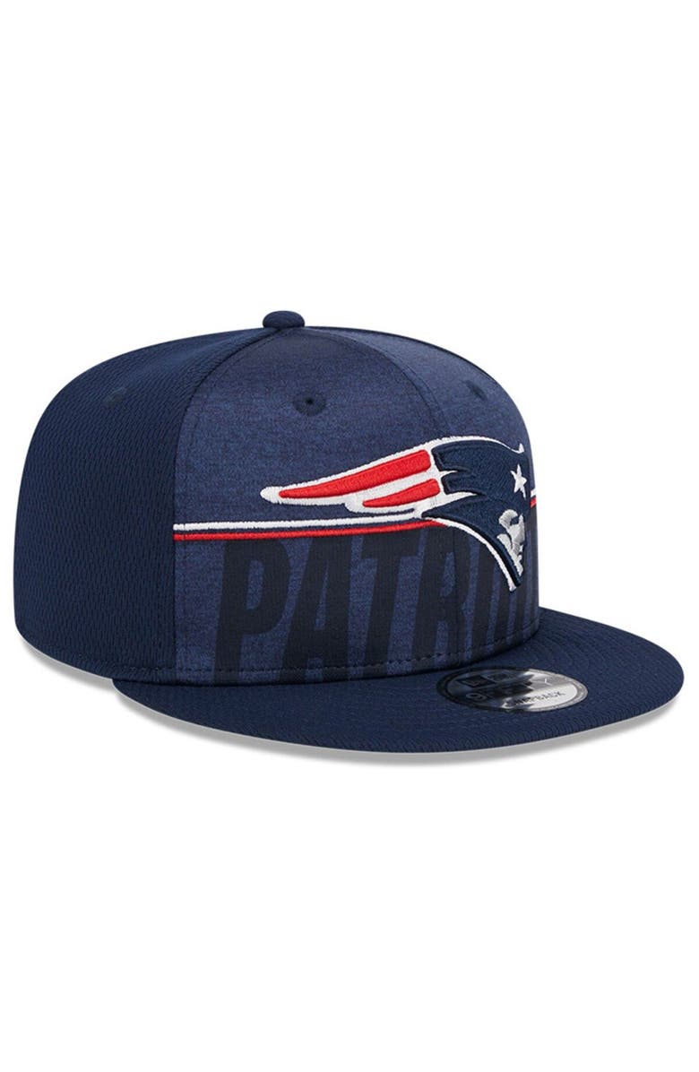 New Era Men's New Era  Navy New England Patriots 2023 NFL Training Camp 9FIFTY Snapback Hat, Alternate, color, 