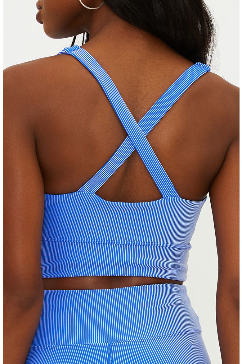 Mindy Sports Bra, Alternate, color, RIVIERA TWO TONE