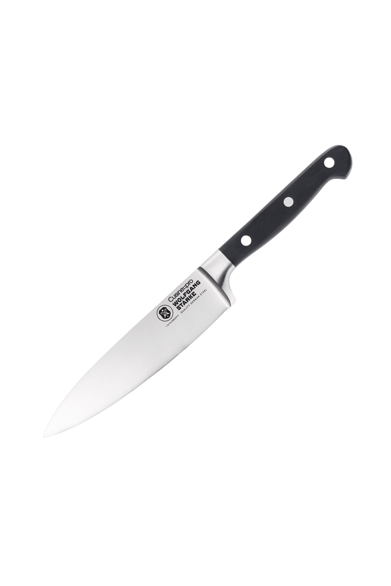 WOLFGANG STARKE 6" Mini Chef's Knife, Main, color, Black
