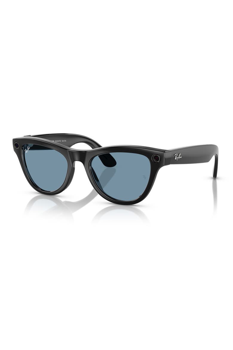 Meta Skyler AI Glasses, Alternate, color, BLUE
