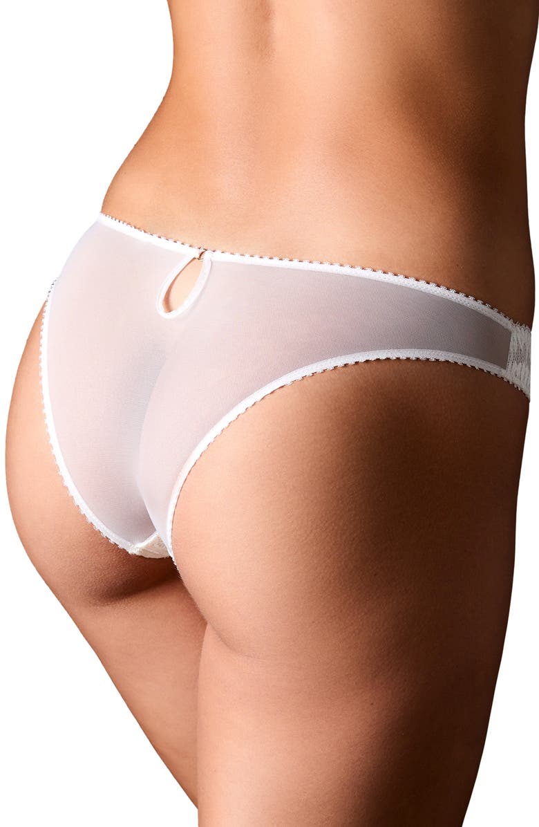 JOURNELLE Loulou Lace Bikini, Alternate, color, Blanc