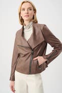 Joseph Ribkoff Foiled Knit Fitted Jacket