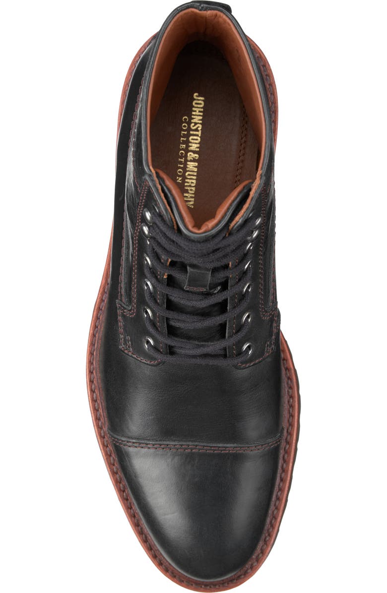 JOHNSTON & MURPHY COLLECTION Dudley Water Resistant Lace-Up Boot, Alternate, color,