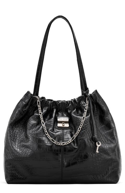 The Croc Cristina Leather Tote