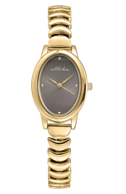 Oval Modern Bracelet Watch, 24mm x 31mm