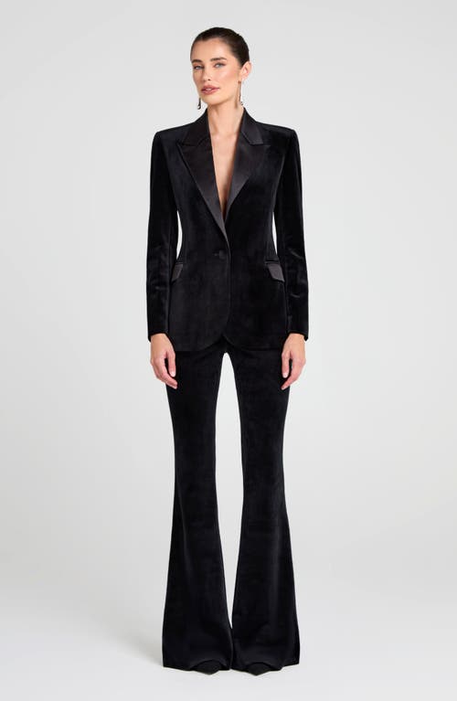 Nadine Merabi Davina Flare Pants In Black