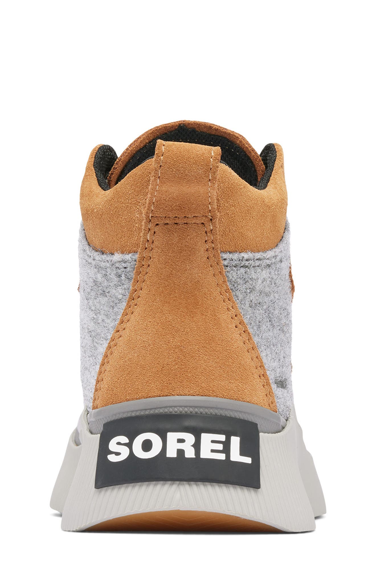 SOREL Kids' Out N About IV Waterproof Duck Boot, Alternate, color, Taffy/ Black