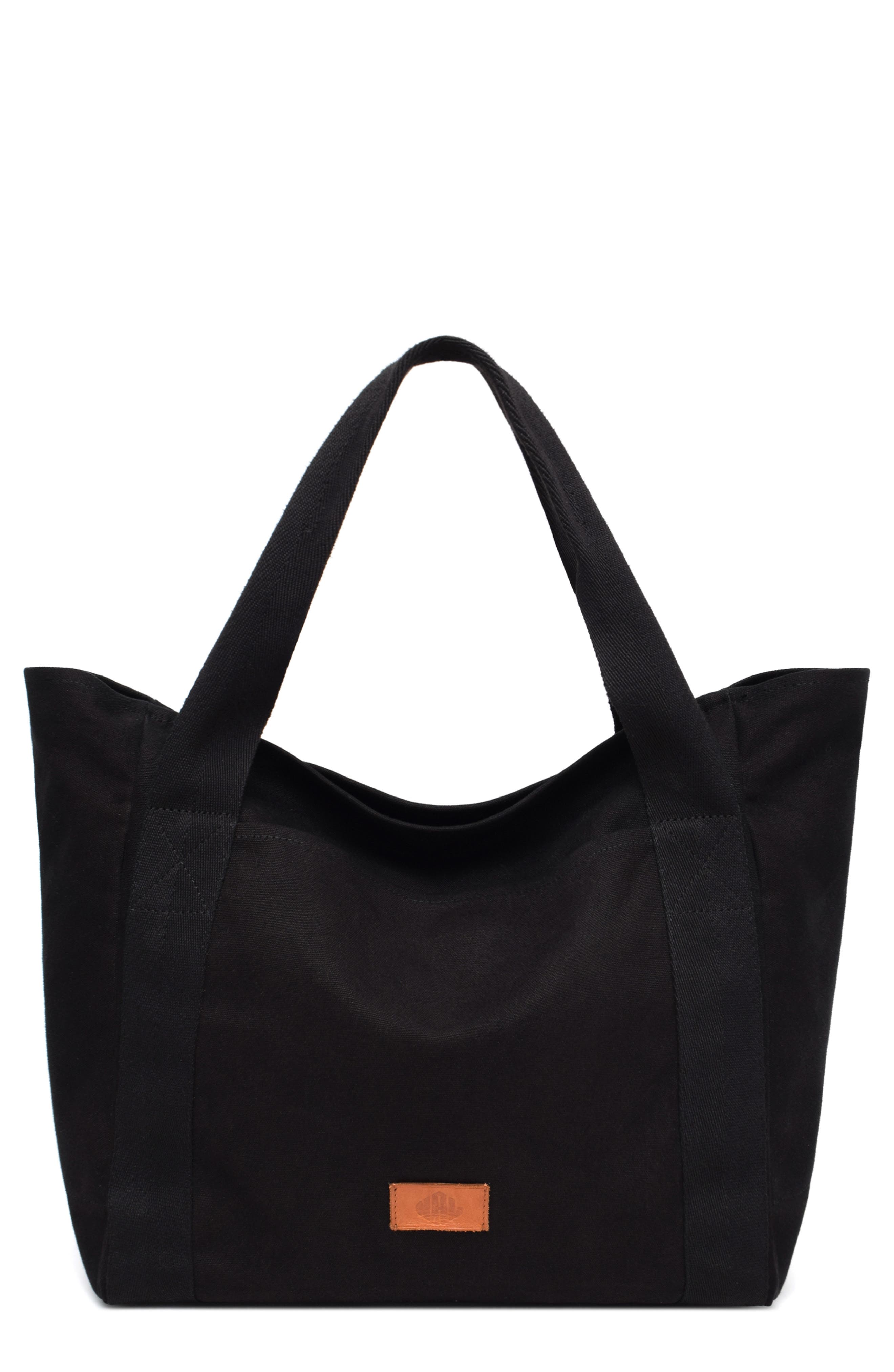 New Amsterdam Leatherworks Liliana Large Canvas Tote Bag