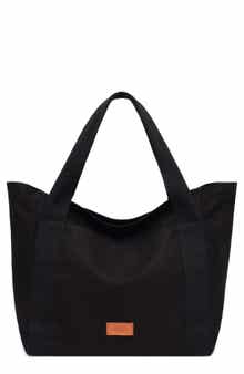 New Amsterdam Leatherworks Liliana Large Canvas Tote Bag