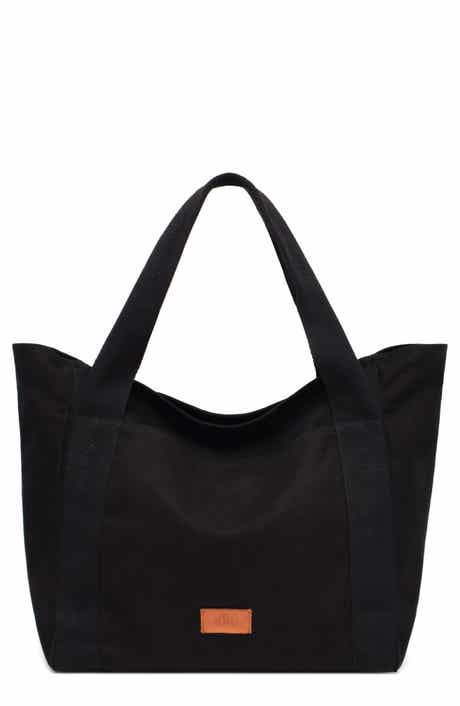 New Amsterdam Leatherworks Liliana Large Canvas Tote Bag