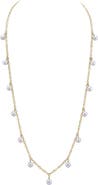 The Pearl Source White Freshwater Pearl Isabella Necklace