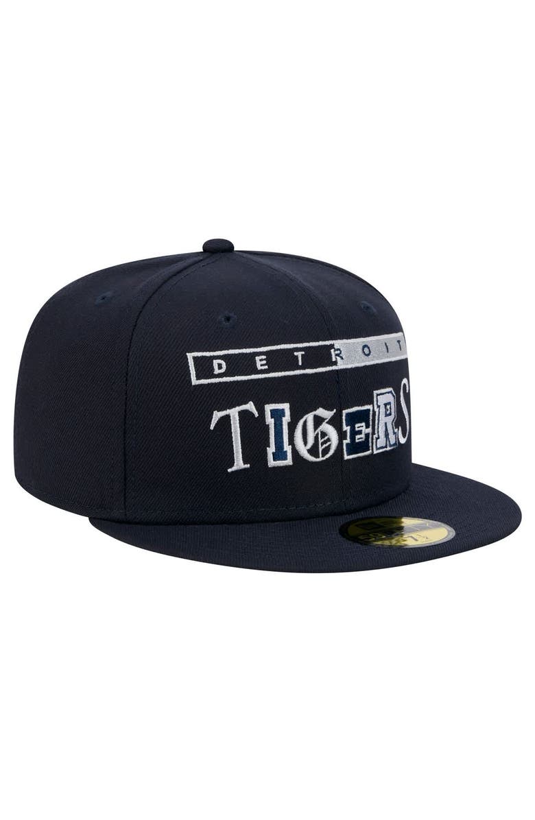 New Era Men's New Era Navy Detroit Tigers Ransom 59FIFTY Fitted Hat, Alternate, color, Navy