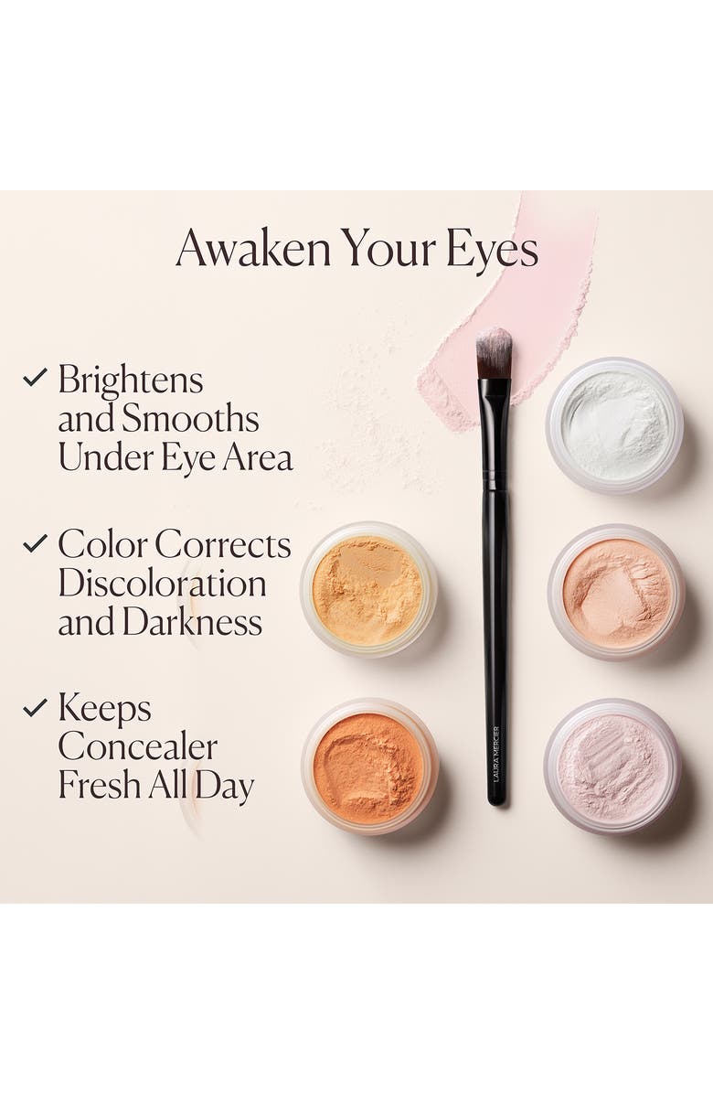 Laura Mercier Secret Brightening Color Correcting Longwear Under Eye Setting Powder, Alternate, color, Soft Pink