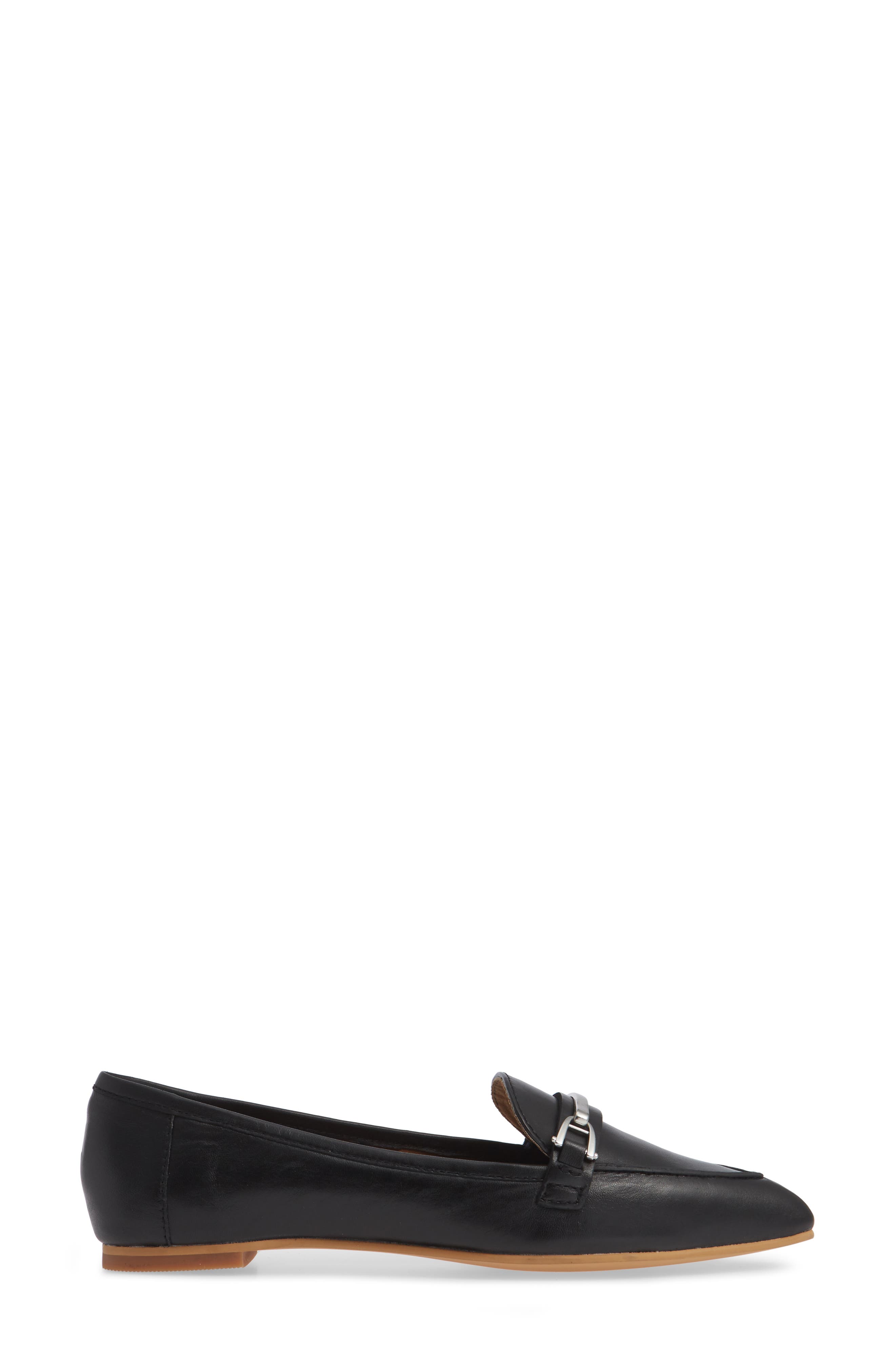 Kelin Flat, Alternate, color, BLACK LEATHER