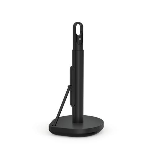 Simplehuman Paper Towel Holder With Spray In Matte Black