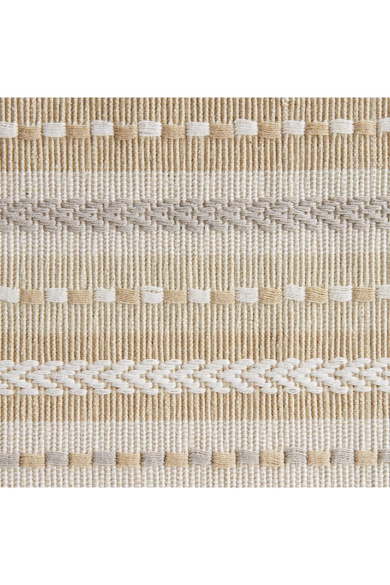 Tonal Stripe With Fringe Placemat Set/6, Alternate, color, Natural
