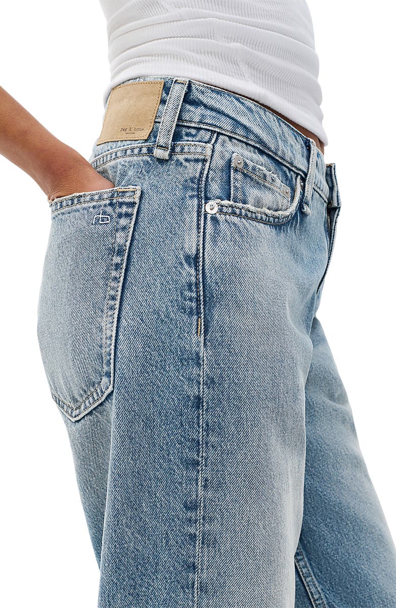 rag & bone/JEAN Saige Low Rise Relaxed Straight Jeans, Alternate, color, Rosland