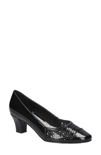 EASY STREET EASY STREET NEVA CAP TOE PUMP