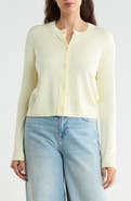 Splendid Eris Button Front Crop Cardigan