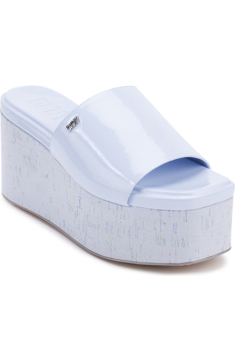 DKNY Adalira Platform Slide Sandal, Main, color, Lavender