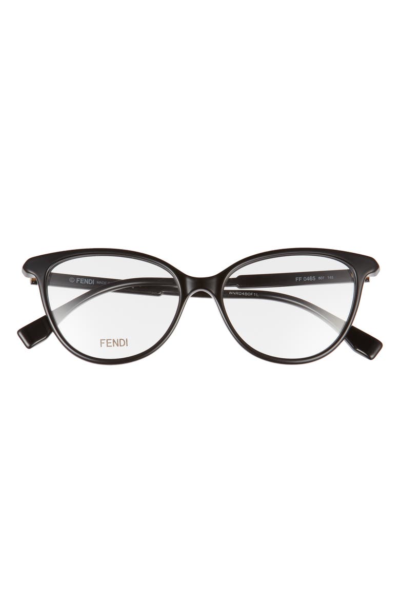 Fendi 53mm Cat Eye Optical Frames, Main, color, 