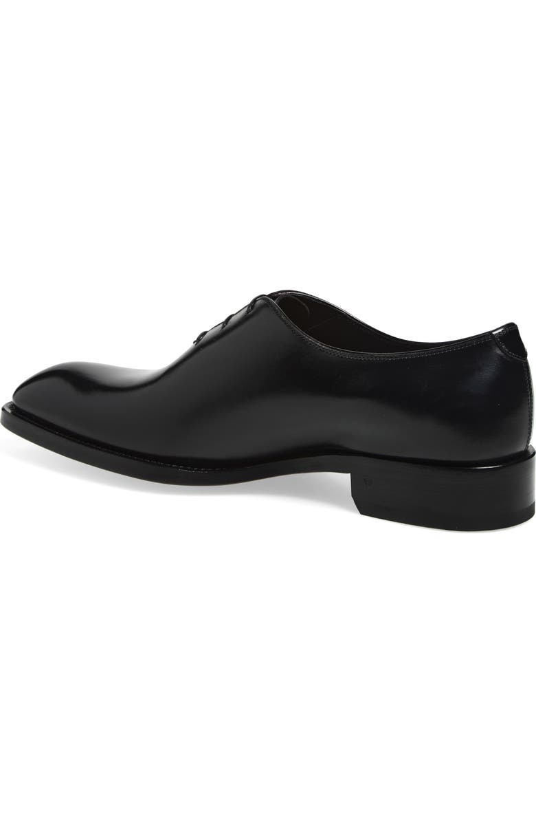 TOM FORD Burnished Wholecut Oxford, Alternate, color, Black