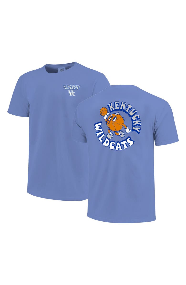 IMAGE ONE Youth Royal Kentucky Wildcats Comfort Colors Basketball T-Shirt, Alternate, color, 