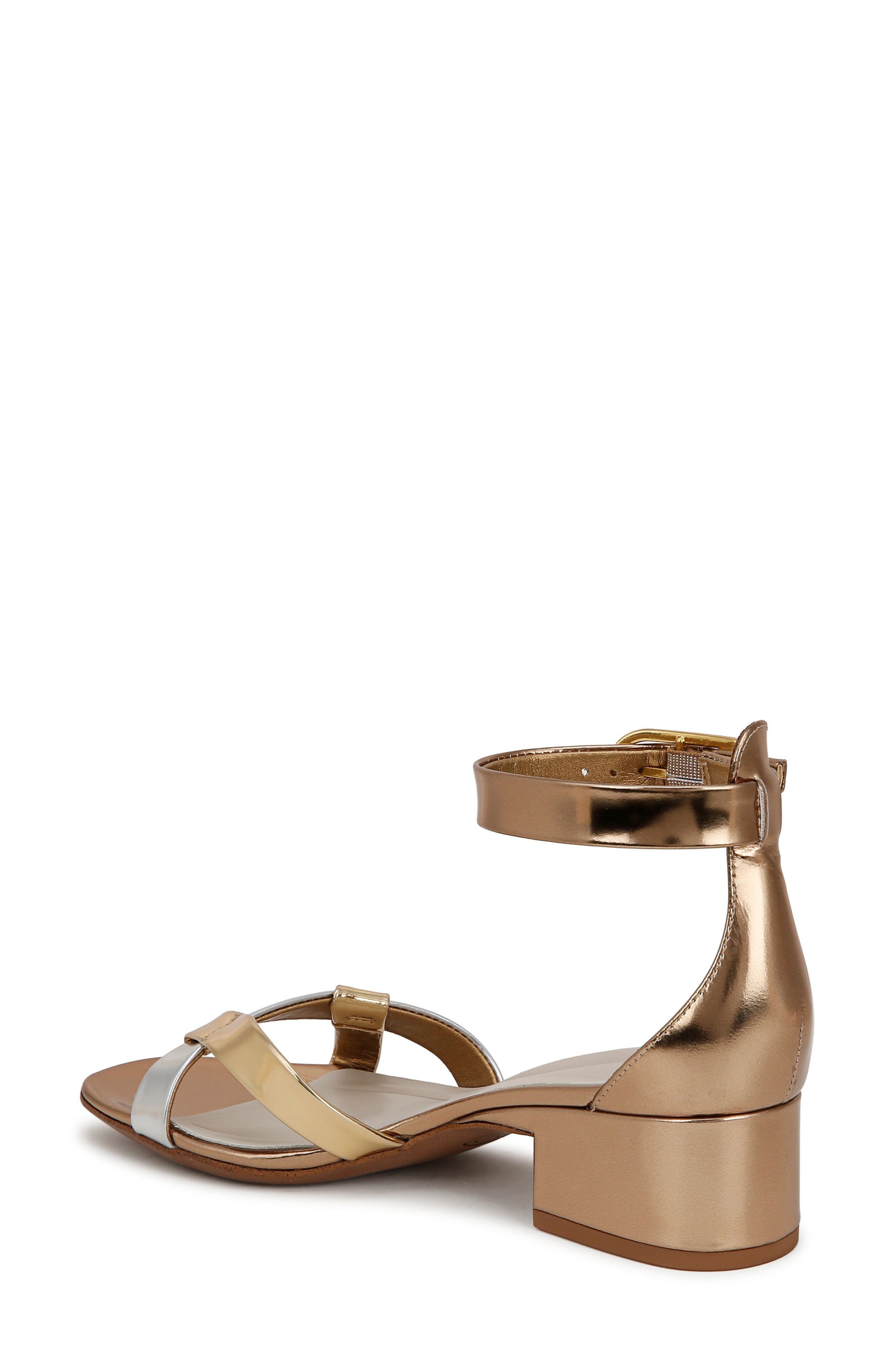 Nerissa Ankle Strap Sandal, Alternate, color, BRONZE