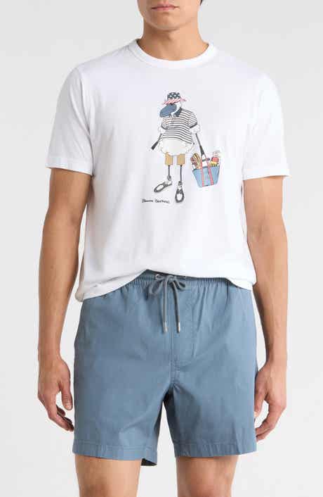 Brooks Brothers USA Henry Cotton Graphic T-Shirt