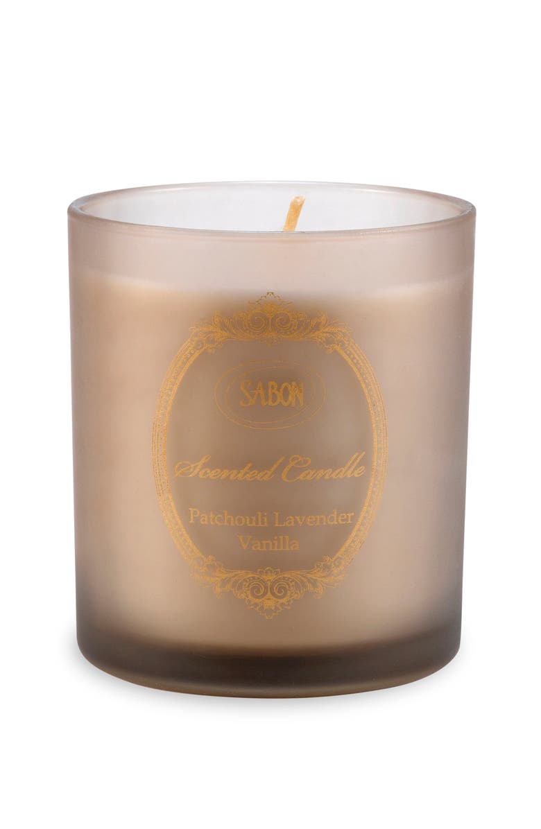SABON Candle Glass, Main, color, Patchouli Lavender Vanilla