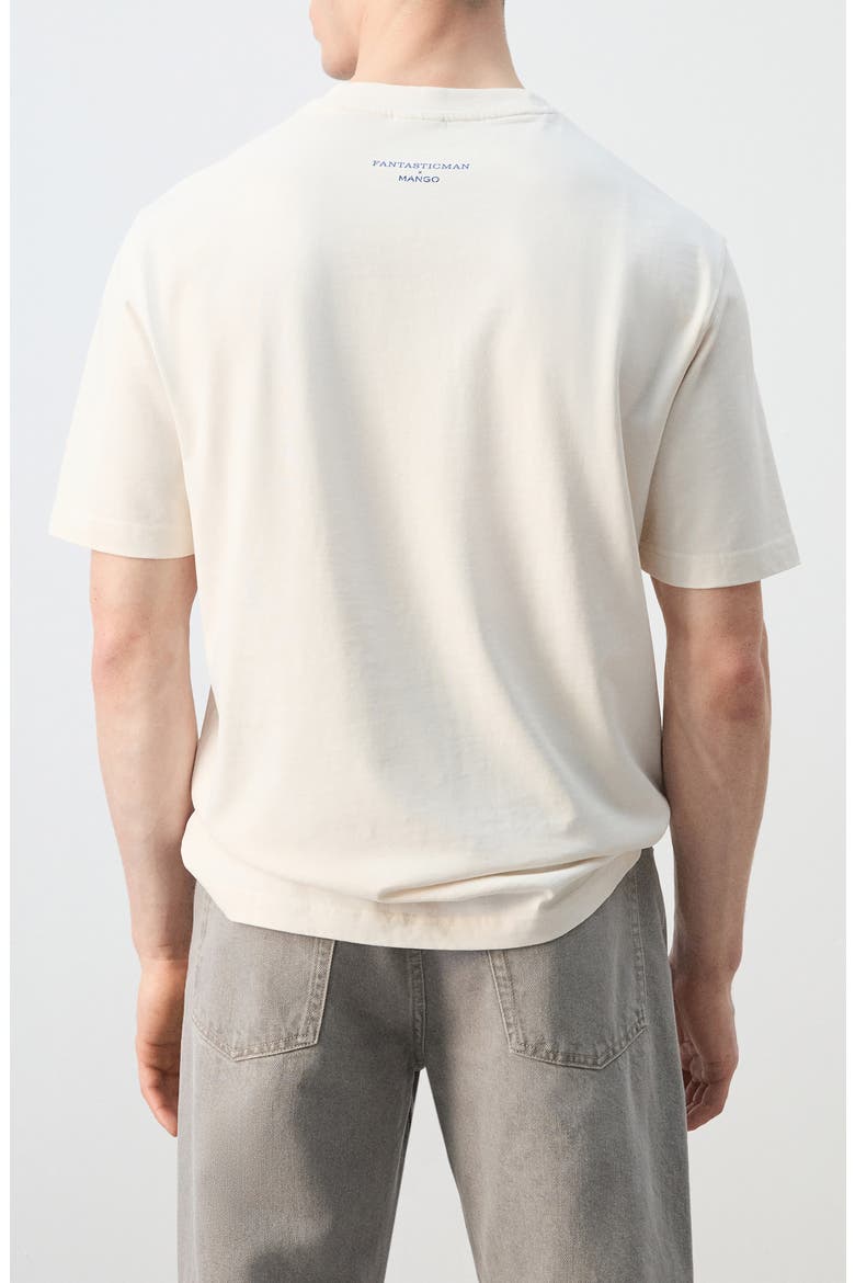 x Fantastic Man Nice Graphic T-Shirt, Alternate, color, OFF WHITE